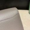 エルメス Hermes Roulis 19cm  エバーカラー EVER Evercolor 8F/Etain エタン Roulis-108 全手縫い
