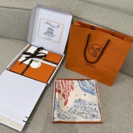 Hermes  エルメス 駿馬の都 シルクスカーフ