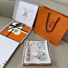 Hermes  エルメス フーボー郵便切手収集家 90 スカーフ 