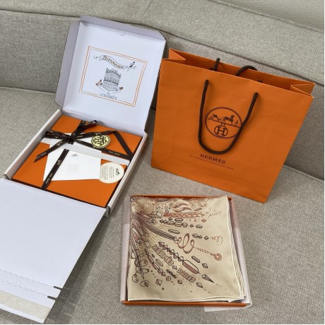 Hermes  エルメス 接続中 90 スカーフ 