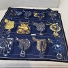 Hermes  エルメス 鞍上の世界 90 スカーフ 