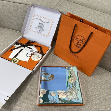 Hermes  エルメス 靴革の上の物語 90 スカーフ 18mm ハイクラスカスタム
