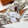 Hermes  エルメス 鞍具フラワーブーケ Twilly スモールスカーフ 