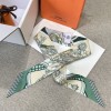 Hermes  エルメス 鞍具フラワーブーケ Twilly スモールスカーフ 