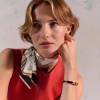 Hermes  エルメス 鞍具フラワーブーケ Twilly スモールスカーフ 