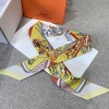 Hermes  エルメス 鞍具フラワーブーケ Twilly スモールスカーフ 