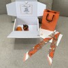 Hermes  エルメス 鞍具フラワーブーケ Twilly スモールスカーフ 