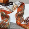 Hermes  エルメス 鞍具フラワーブーケ Twilly スモールスカーフ 