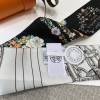 Hermes  エルメス 華やかな手綱フラワーバージョン Twilly スモールスカーフ 
