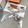 Hermes  エルメス 華やかな手綱フラワーバージョン Twilly スモールスカーフ 