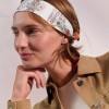 Hermes  エルメス 華やかな手綱フラワーバージョン Twilly スモールスカーフ 