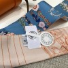 Hermes  エルメス 華やかな手綱フラワーバージョン Twilly スモールスカーフ 