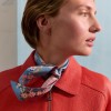 Hermes  エルメス 華やかな手綱フラワーバージョン Twilly スモールスカーフ 