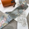 Hermes  エルメス 華やかな手綱フラワーバージョン Twilly スモールスカーフ 