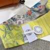 Hermes  エルメス 華やかな手綱フラワーバージョン Twilly スモールスカーフ 