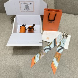 Hermes  エルメス グランドアパラット Twilly スモールスカーフ 