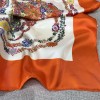 Hermes  エルメス 華やかな手綱フラワーバージョン 90 スカーフ 