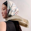 Hermes  エルメス 華やかな手綱フラワーバージョン 90 スカーフ 