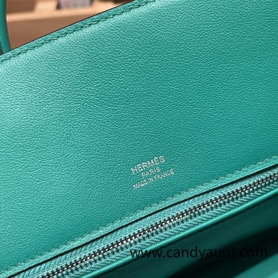 エルメス シャドーバーキン Hermes Shadow Birkin25 スイフト swift ミント 6W /Menthe shadow-004 全手縫い