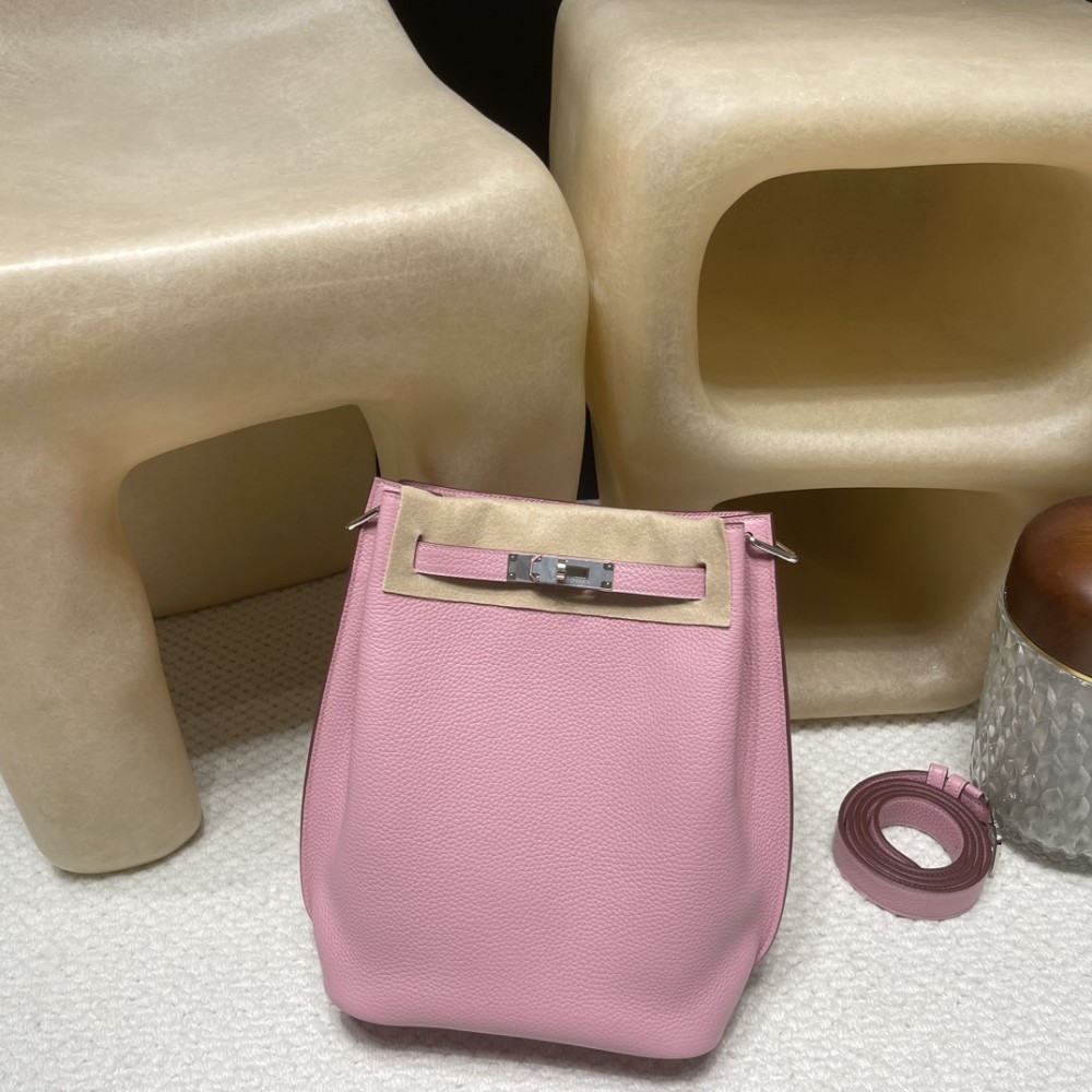 HERMES ソ ケリー 22cm トリヨン・クレマンス革 X9 モーヴシルベストル シルバークランプ マイノリティー レトロ