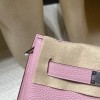 HERMES ソ ケリー 22cm トリヨン・クレマンス革 X9 モーヴシルベストル シルバークランプ マイノリティー レトロ