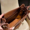 【HERMES】ソ ケリー 22cm トリヨン・クレマンス革 37 ゴールド 幅広肩紐 レトロモダン マイノリティーモデル