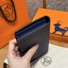 M3/Blue Encre  ブルーアンクル エルメス 財布 ベアン  Beant  ヴォーエプソン  silver シルバー金具  Epsom From France 