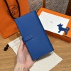 71/Blue France  ブルーフランス エルメス 財布 ベアン  Beant  ヴォーエプソン  gold  ゴールド金具  Epsom From France 