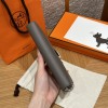 8F//Etain エタン  エルメス 財布 ベアン  Beant  ヴォーエプソン  silver シルバー金具  Epsom From France 