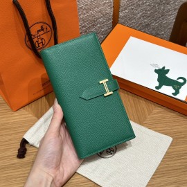 U4/Vert Vertigo  ヴェールヴェルティゴ エルメス 財布 ベアン  Beant  ヴォーエプソン  gold  ゴールド金具 Epsom From France 
