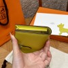 9R/Lime  ライム   エルメス 財布 ベアン  Beant  ヴォーエプソン  silver シルバー金具  Epsom From France 