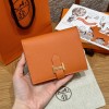 93/Orange   オレンジ エルメス 財布 ベアン  Beant  ヴォーエプソン  gold  ゴールド金具 Epsom From France 