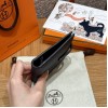 73/Blue Saphir  ブルーサフィール エルメス 財布 ベアン  Beant  ヴォーエプソン  silver シルバー金具  Epsom From France 