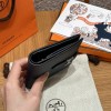 S4/Deep Blue    ディープブルー エルメス 財布 ベアン  Beant  ヴォーエプソン  silver シルバー金具  Epsom From France 