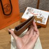 1H/Toffee  トフィ エルメス 財布 ベアン  Beant  ヴォーエプソン  gold  ゴールド金具 Epsom From France 