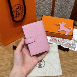X9/Mauve Sylvestre   モーヴシルベストル エルメス 財布 ベアン  Beant  ヴォーエプソン  gold  ゴールド金具 Epsom From France 