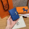 71/Blue France  ブルーフランス エルメス 財布 ベアン  Beant  ヴォーエプソン  gold  ゴールド金具 Epsom From France 