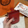 Q5 Rouse Casaque  ルージュカザック  エルメス 財布 ベアン  Beant  ヴォーエプソン  silver シルバー金具  chever From France ヴォーエプソン  
