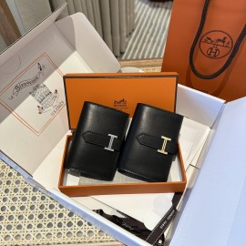 89/Black (Noir) ブラック Box エルメス 財布 ベアン  Beant    chever From France   box   ▽ ボックスカーフ