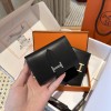 89/Black (Noir) ブラック Box エルメス 財布 ベアン  Beant    chever From France   box   ▽ ボックスカーフ