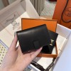 89/Black (Noir) ブラック Box エルメス 財布 ベアン  Beant    chever From France   box   ▽ ボックスカーフ