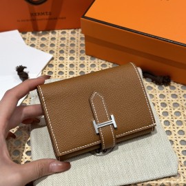 37 /Gold   ゴールド エルメス 財布 ベアン  Beant    chever From France ヴォーエプソン  
