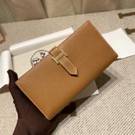 37 /Gold   ゴールドエルメス 財布 ベアン  Beant    chever From France ヴォーエプソン  