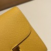 9D/Jaune Ambre  ジョーヌアンブル ゴールド金具 エルメス コンスタンス ロング Constance wallet ヴォーエプソン