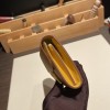 9D/Jaune Ambre  ジョーヌアンブル ゴールド金具 エルメス コンスタンス ロング Constance wallet ヴォーエプソン