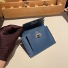 S4/Deep Blue   ディープブルー  ヴォーエプソン Epsom kelly pocketケリー ポケット ロングウォレット  内部にカードスロットとファスナーポケットを配備しております