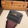 7R/Azur アズール ヴォーエプソン Epsom kelly pocketケリー ポケット ロングウォレット  内部にカードスロットとファスナーポケットを配備しております