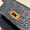 7R/Azur アズール ヴォーエプソン Epsom kelly pocketケリー ポケット ロングウォレット  内部にカードスロットとファスナーポケットを配備しております