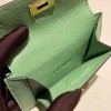 3I/Vert Criquet  ヴェールクリケット ヴォーエプソン Epsom kelly pocketケリー ポケット ロングウォレット  内部にカードスロットとファスナーポケットを配備しております