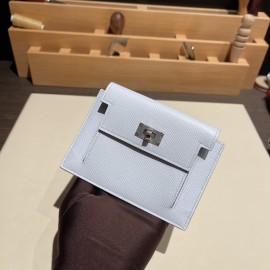 T0/Blue Brume ブルーブリュム ヴォーエプソン Epsom kelly pocketケリー ポケット ロングウォレット  内部にカードスロットとファスナーポケットを配備しております